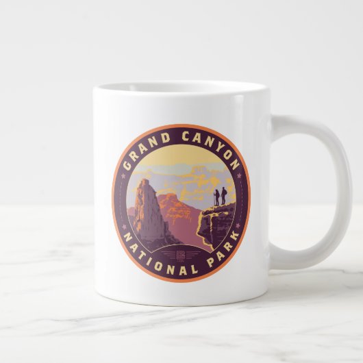 Grand Canyon Nationalpark Jumbo-Tasse (Rechts)