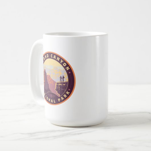 Grand Canyon Nationalpark Kaffeetasse (Vorderseite Links)