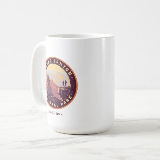 Grand Canyon Nationalpark Kaffeetasse (Vorderseite Links)