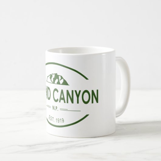 Grand Canyon Nationalpark Kaffeetasse (VorderseiteRechts)