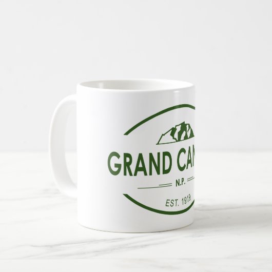 Grand Canyon Nationalpark Kaffeetasse (Vorderseite Links)