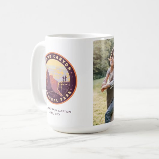Grand Canyon Nationalpark Kaffeetasse (Vorderseite Links)