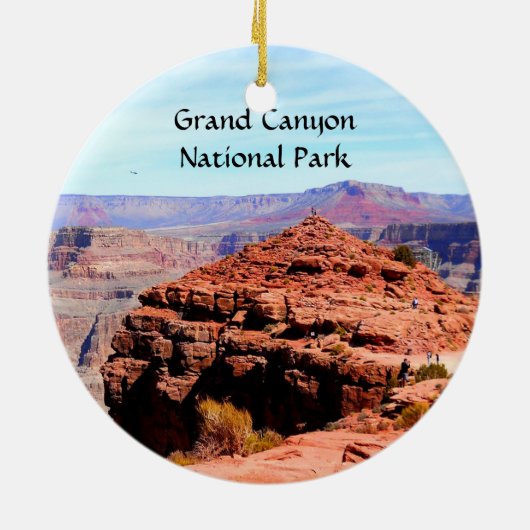 Grand Canyon Nationalpark Keramik Ornament (Hinten)