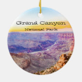 Grand Canyon Nationalpark Keramik Ornament (Hinten)