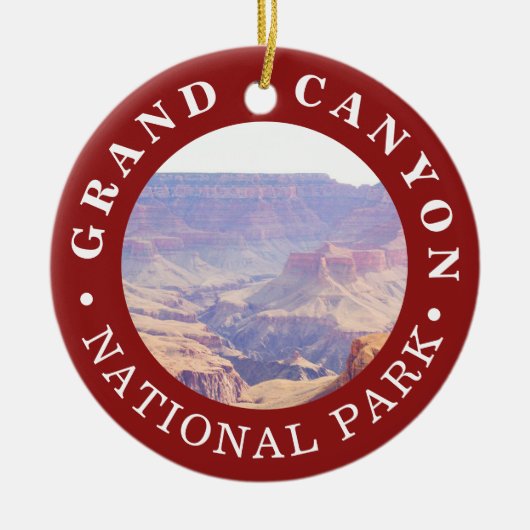 Grand Canyon Nationalpark Keramik Ornament (Vorne)