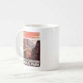 Grand Canyon Nationalpark Landschaft Kaffeetasse (Vorderseite Links)
