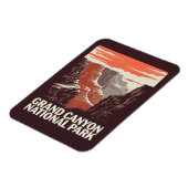 Grand Canyon Nationalpark Landschaft Magnet (Linke Seite)