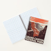 Grand Canyon Nationalpark Landschaft Notizblock (Innenseite)