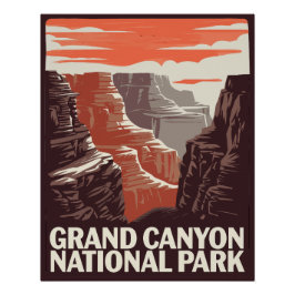 Grand Canyon Nationalpark Landschaft Poster