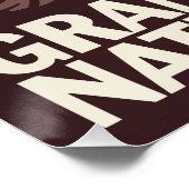 Grand Canyon Nationalpark Landschaft Poster (Ecke)