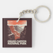 Grand Canyon Nationalpark Landschaft Schlüsselanhänger (Rückseite)