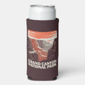 Grand Canyon Nationalpark Landschaft Selters Dosenkühler (Seltzer Vorderseite)