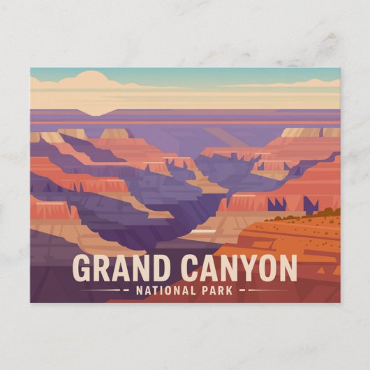 Grand Canyon Nationalpark Locarno Postkarte (Vorderseite)
