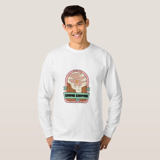 Grand Canyon Nationalpark Long Sleeve T - Shirt (Vorne ganz)