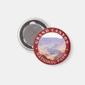 Grand Canyon Nationalpark Magnet (Vorderseite/Rückseite)