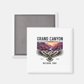 Grand-Canyon-Nationalpark Magnet (Vorderseite/Rückseite)