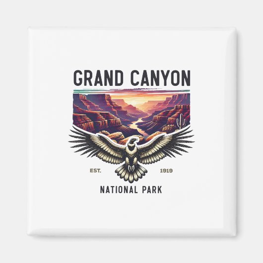 Grand-Canyon-Nationalpark Magnet (Vorne)