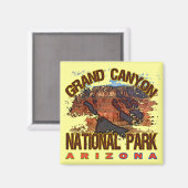 Grand Canyon Nationalpark Magnet (Vorderseite/Rückseite)