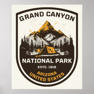 Grand Canyon Nationalpark Natur und Natur Poster
