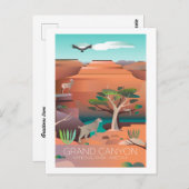 Grand Canyon Nationalpark Postcard Postkarte (Vorne/Hinten)