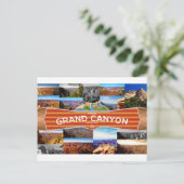 Grand Canyon Nationalpark Postcard Postkarte (Stehend Vorderseite)