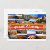 Grand Canyon Nationalpark Postcard Postkarte (Vorne/Hinten)