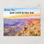 Grand Canyon Nationalpark Postcard Postkarte (Vorderseite)