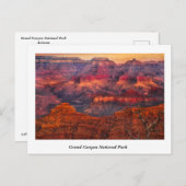 Grand Canyon Nationalpark Postcard Postkarte (Vorne/Hinten)