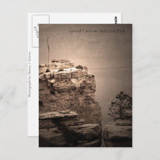 Grand Canyon Nationalpark Postkarte (Vorne/Hinten)