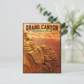 Grand Canyon Nationalpark Postkarte (Stehend Vorderseite)