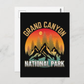 Grand Canyon Nationalpark Postkarte (Vorne/Hinten)