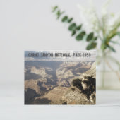 Grand Canyon Nationalpark Postkarte (Stehend Vorderseite)