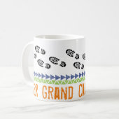 Grand Canyon Nationalpark R2R Wanderschuhe Kaffeetasse (Vorderseite Links)