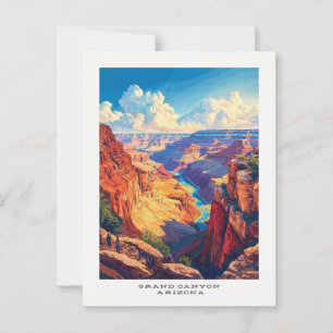 Grand Canyon Nationalpark Reisen Postkarte
