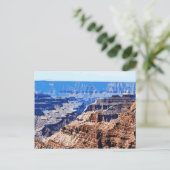 Grand Canyon Nationalpark Retro Design Postkarte (Stehend Vorderseite)