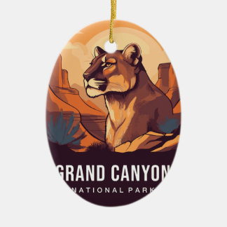 GRAND CANYON NATIONALPARK SCHMUCK KERAMIK ORNAMENT