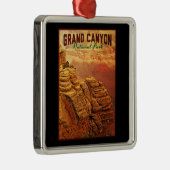 Grand Canyon Nationalpark Silbernes Ornament (Rechts)
