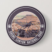 Grand Canyon Nationalpark Souvenir Button (Vorderseite)