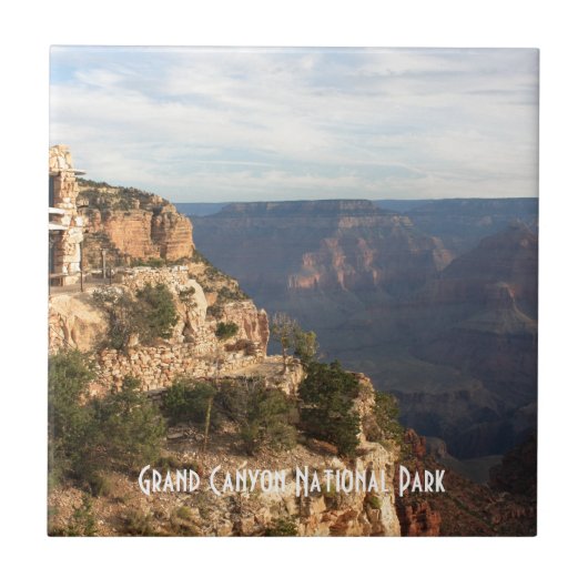 Grand Canyon Nationalpark Souvenir Fliese (Vorderseite)