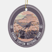 Grand Canyon Nationalpark Souvenir Keramik Ornament (Links)
