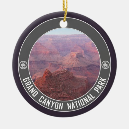 Grand Canyon Nationalpark Souvenir Keramikornament (Vorne)