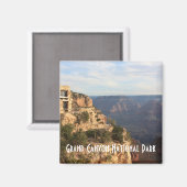 Grand Canyon Nationalpark Souvenir Magnet (Vorderseite/Rückseite)