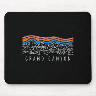 Grand Canyon Nationalpark Souvenir Retro Camping Mousepad