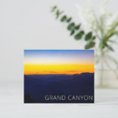 Grand Canyon Nationalpark Sunset Postkarte (Stehend Vorderseite)