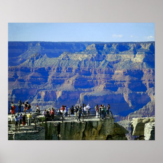Grand Canyon Nationalpark Touristen Poster (Vorne)