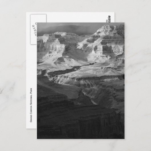 Grand Canyon Nationalpark Values Postkarte (Vorne/Hinten)
