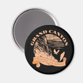 Grand Canyon Nationalpark Wandern im Freien Magnet (Vorderseite/Rückseite)