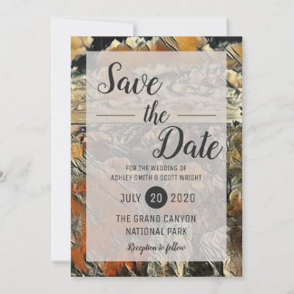 Grand Canyon Nationalpark Wedding Save the Date