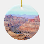 Grand Canyon Nationalpark West Rim Landschaft Keramik Ornament (Hinten)