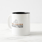 Grand Canyon Nationalpark Zweifarbige Tasse (Vorderseite Links)